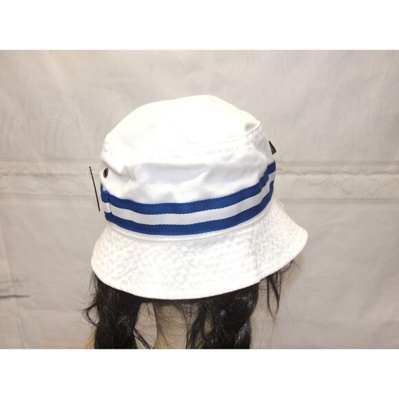PITT Panthers Bucket Hat White with Pitt in blue & Gold Size S/M Unisex NEW - Picture 7 of 7